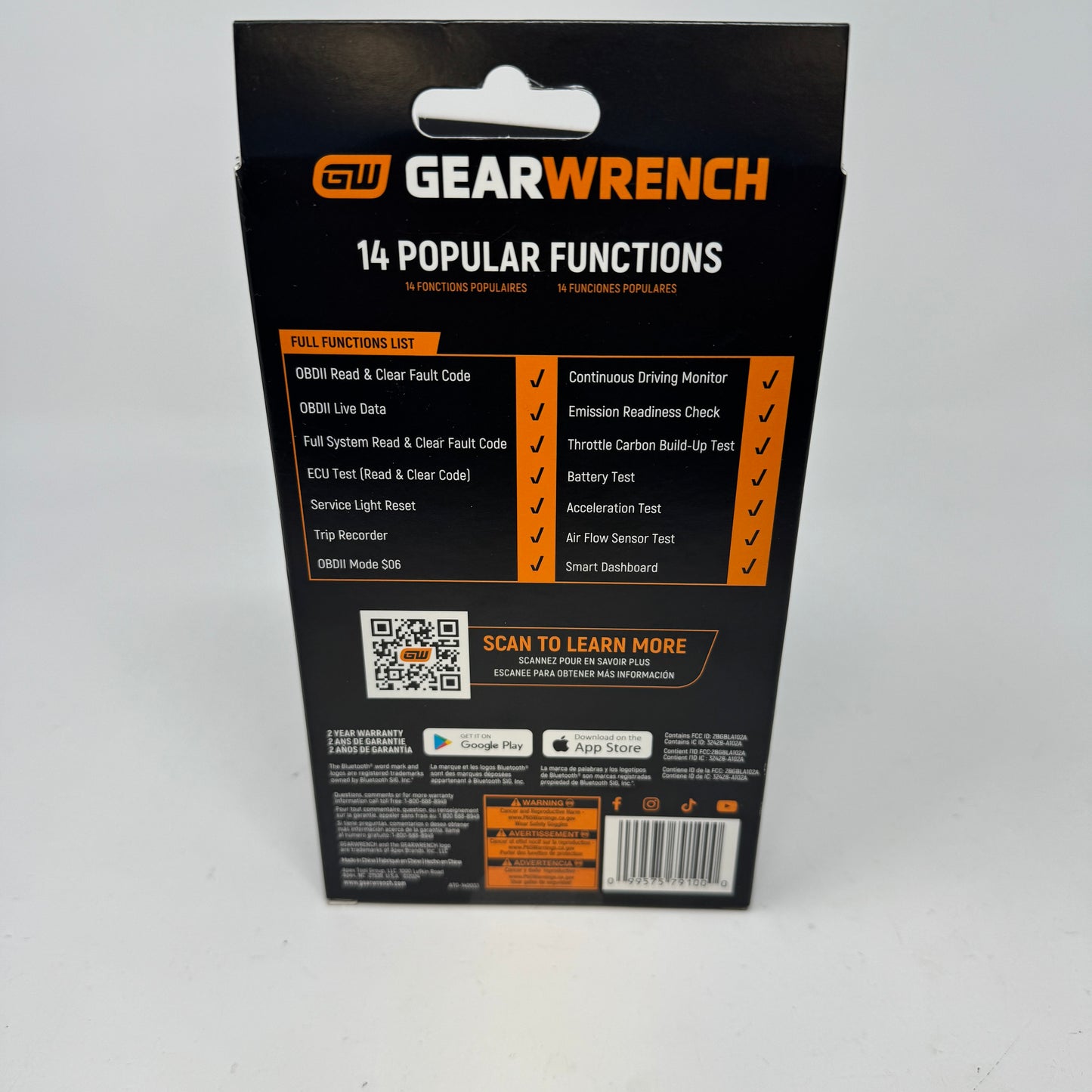 New GearWrench GWSCAN Digital Car Diagnostic Tool