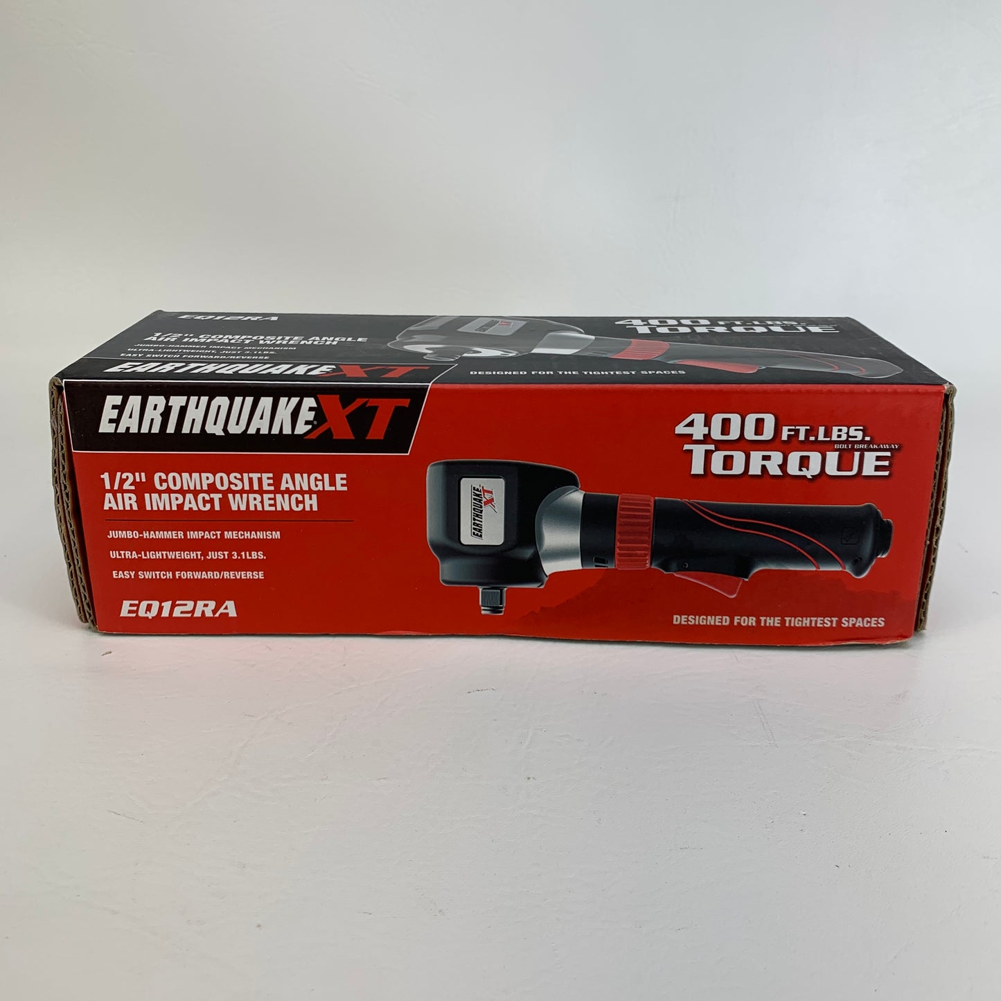 New EarthquakeXT EQ12RA 1/2" Composite Angle Air Impact Wrench