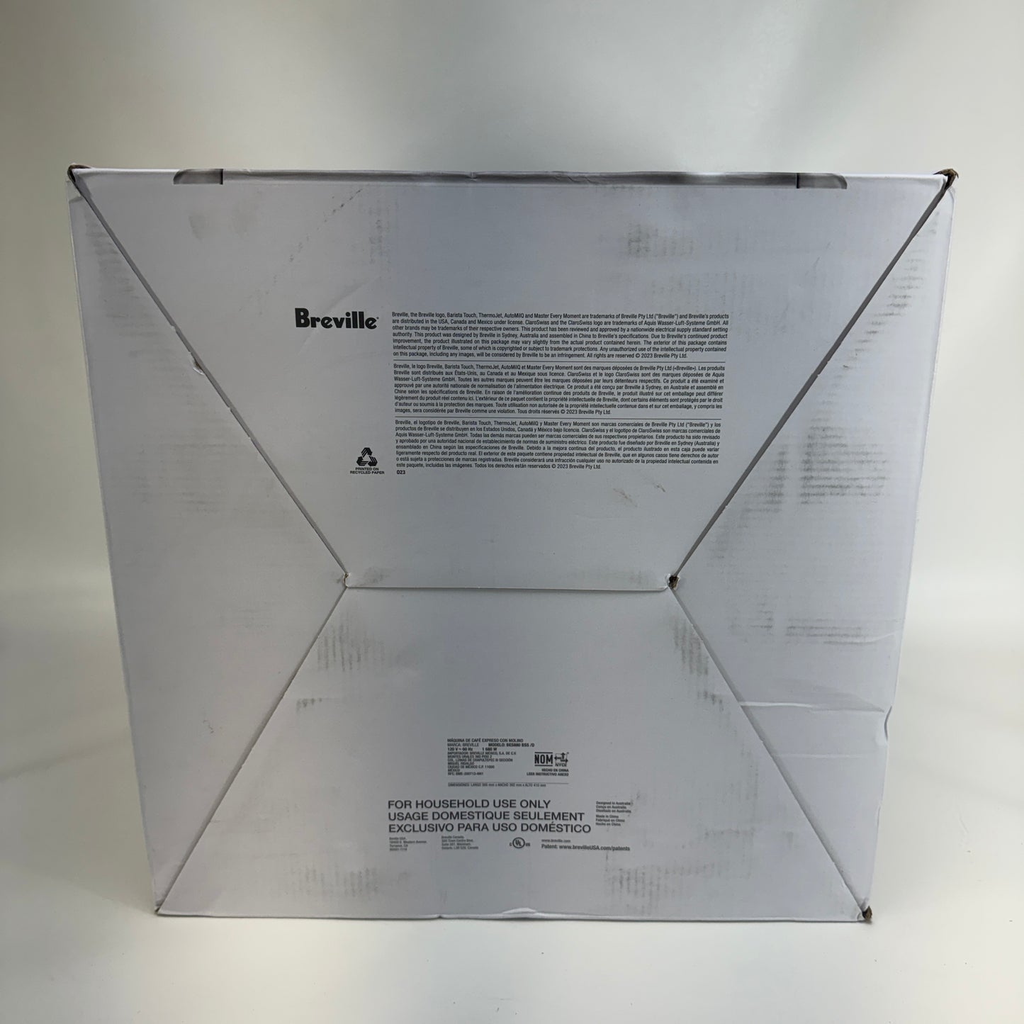 New Breville The Barista Touch Coffee Maker BES880BS