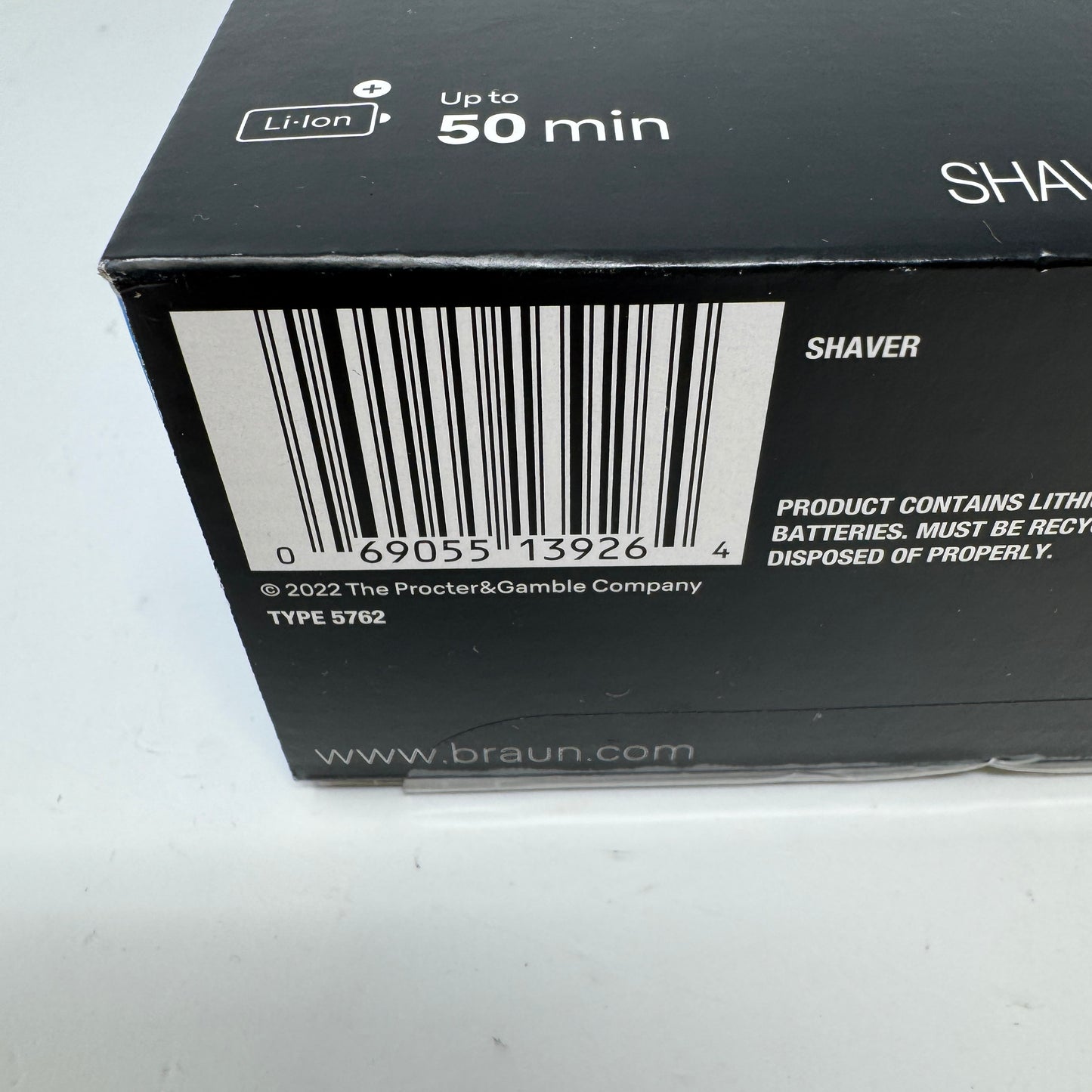 New Braun Series 5 Shaver 5762