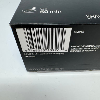 New Braun Series 5 Shaver 5762