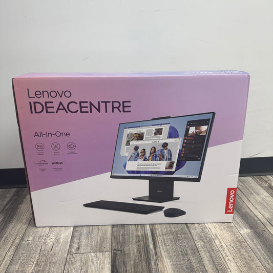 New Lenovo IdeaCentre AIO 27ARR9 F0HQ0060US 27" Ryzen 5 7535HS 3.30GHz 16GB RAM
