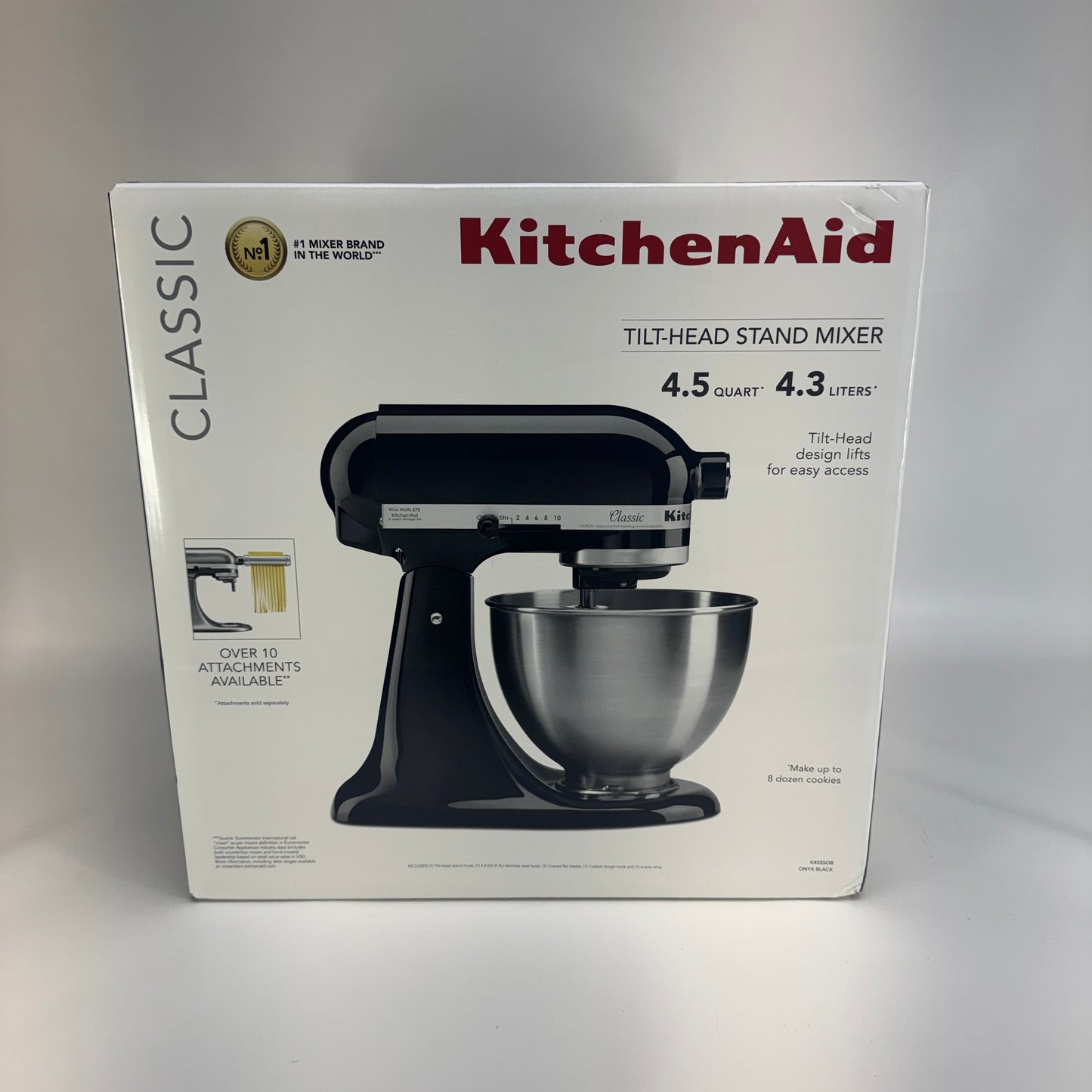 New KitchenAid Classic Tilt-Head Stand Mixer K45SSOB