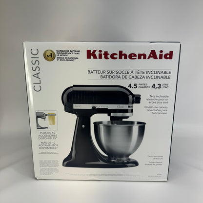 New KitchenAid Classic Tilt-Head Stand Mixer K45SSOB