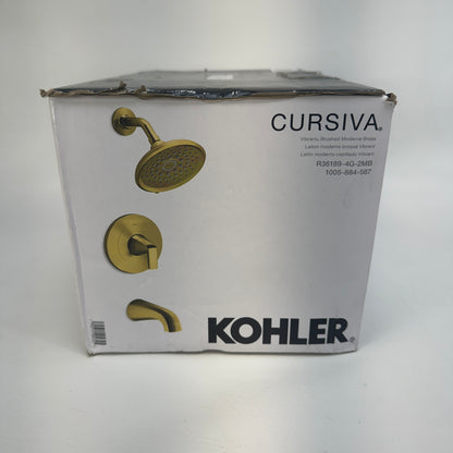 New Kohler Cursiva Shower Head R36189-4G-2MB
