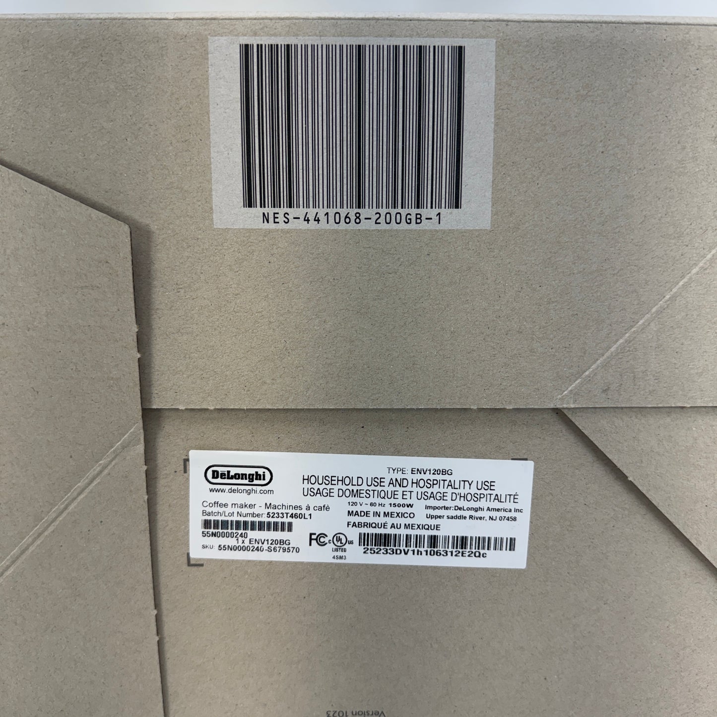 New Nespresso Vertuo Next Espresso Machine ENV120BG