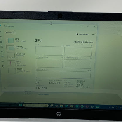 HP Laptop 14-DQ300 14" Celeron N4500 1.1GHz 8GB RAM 128GB SSD