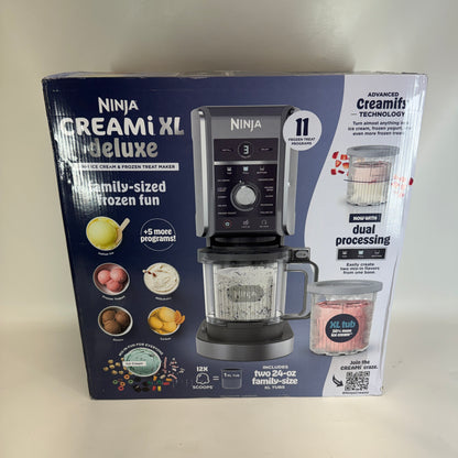 New Ninja Creami XL Deluxe Ice Cream Maker NC501