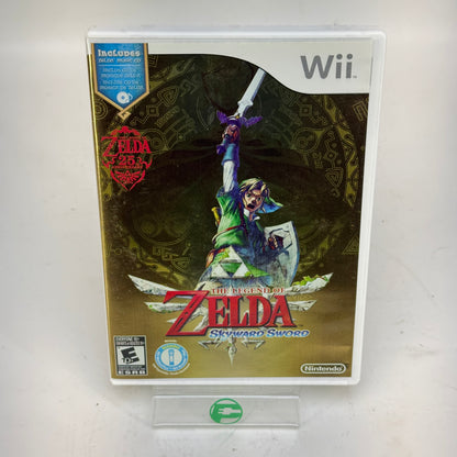 Zelda Skyward Sword 25th Anniversary (No Bonus CD Soundtrack) (Nintendo Wii, 2011)