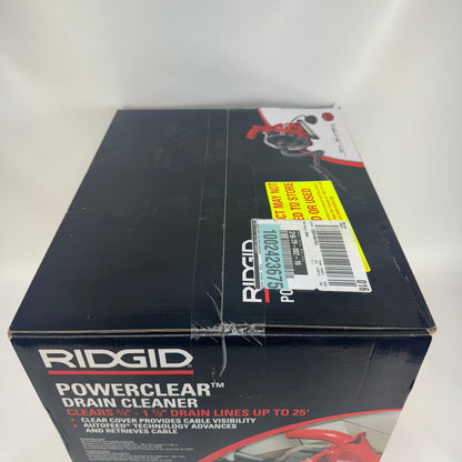 New Ridgid Powerclear Drain Cleaner Drain Cleaner K9-12