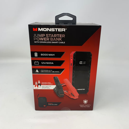 New Monster Jump Starter Power Bank Jumper Starter and Power Bank 2MNPP2215B6T2