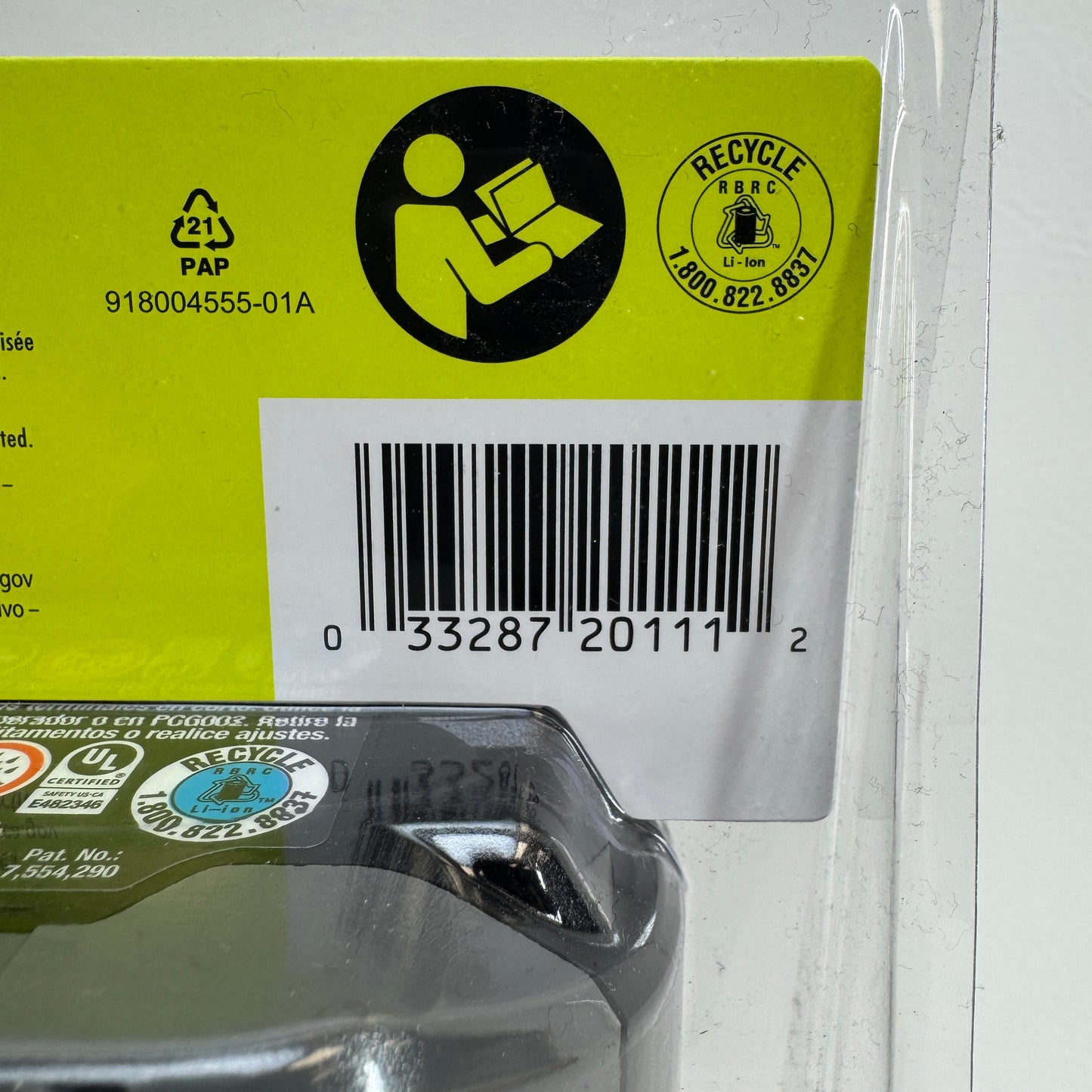 New Ryobi PBP2007 6Ah 18V Lithium HIGH PERFORMANCE Batteries Batteries PBP2007