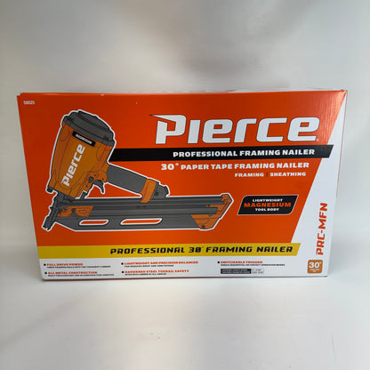 New Pierce 58025 30 Degree Paper Tape Framing Nailer