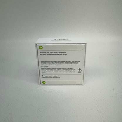 New Apple AirPods 4th Gen ANC with MagSafe Charging Case MXP93LL/A