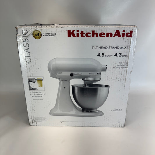 New KitchenAid Classic Mixer K45SSWH
