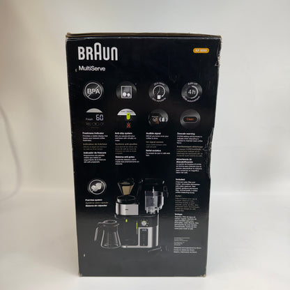 New Braun Multiserve Coffee Machine