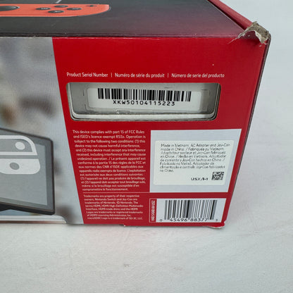 New Nintendo Switch v2 Video Game Console HAC-001 (-01) Red/Blue