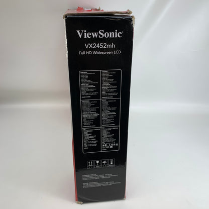 ViewSonic 24" VX2452MH FHD TN 60Hz Display Monitor