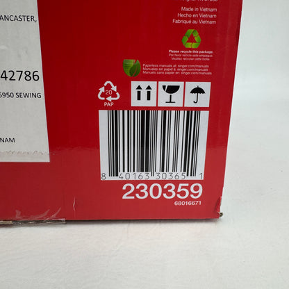 New Singer C5950 Sewing Machine