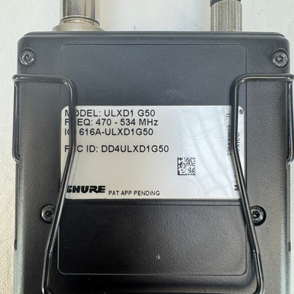 Shure Digital Bodypack Transmitter Transmitter ULXD1