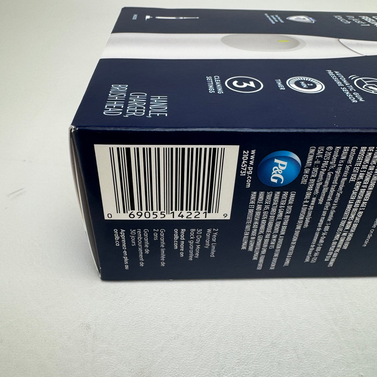 New Oral-B iO series 2 069055142219 TYPE 3757