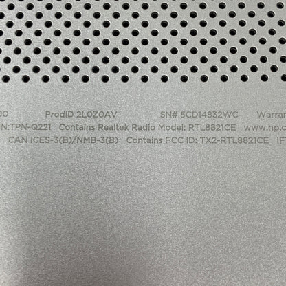 HP Laptop 14-DQ300 14" Celeron N4500 1.1GHz 8GB RAM 128GB SSD