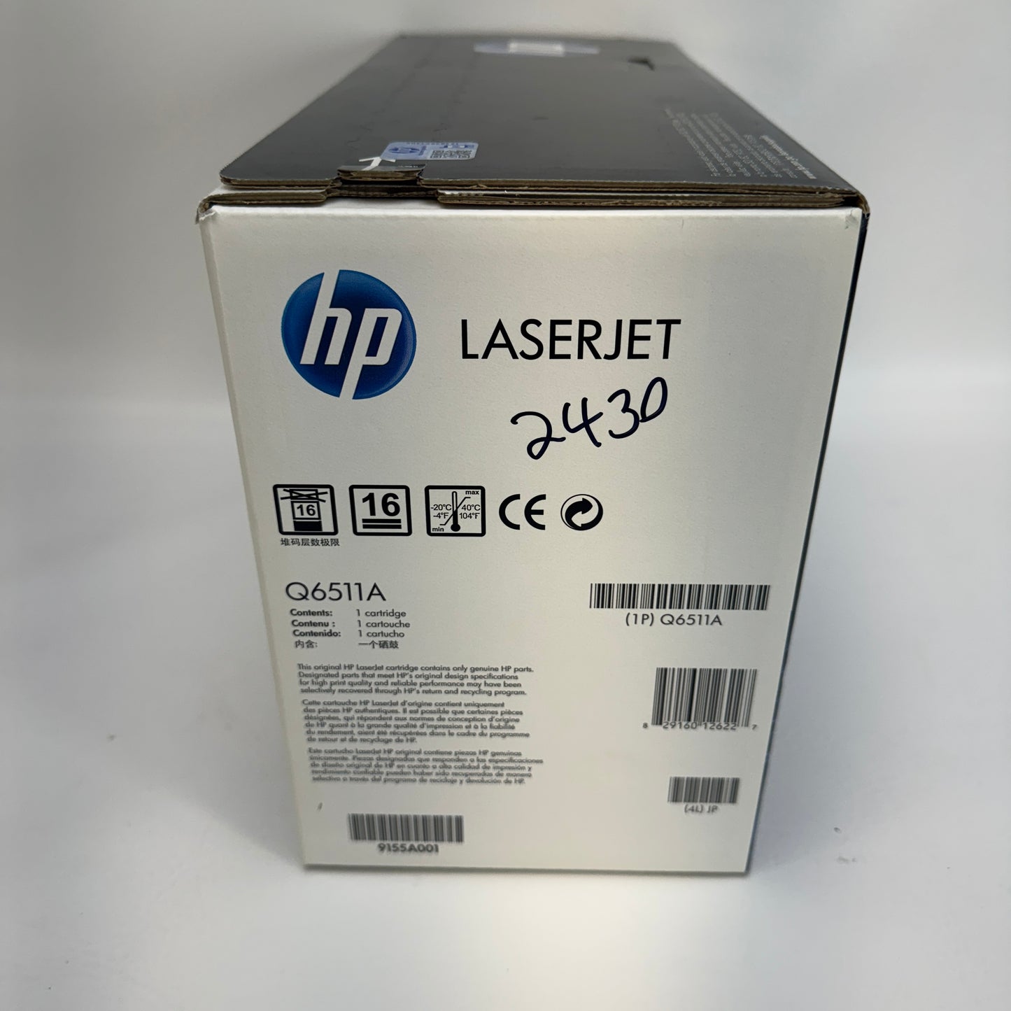 New HP 11A Q6511A Black Toner Cartridge