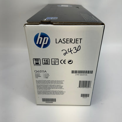 New HP 11A Q6511A Black Toner Cartridge