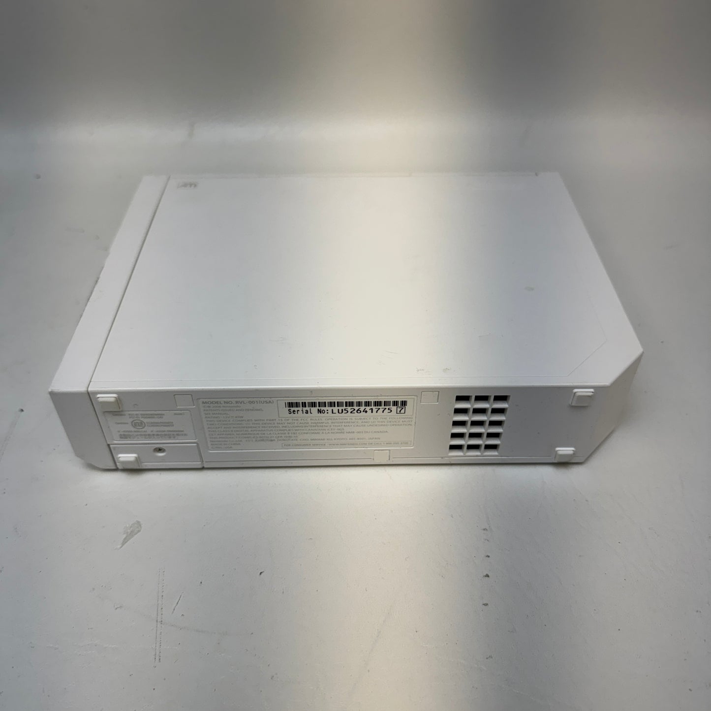 Nintendo Wii RVL-001 White