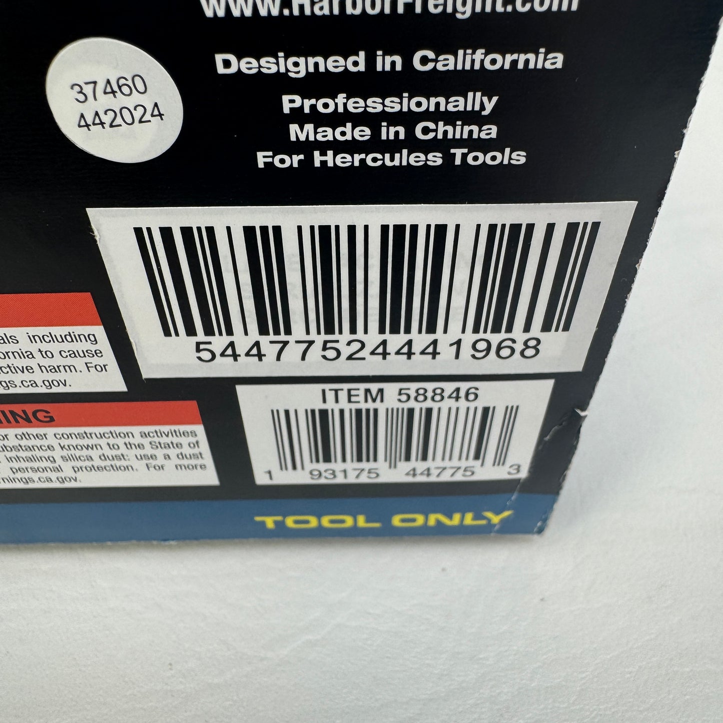 New HERCULES HCB64B 20V Brushless Die Grinder