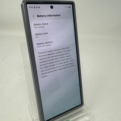Unlocked Samsung Galaxy Z Fold6 12GB RAM 256GB SM-F956U1 Silver Shadow