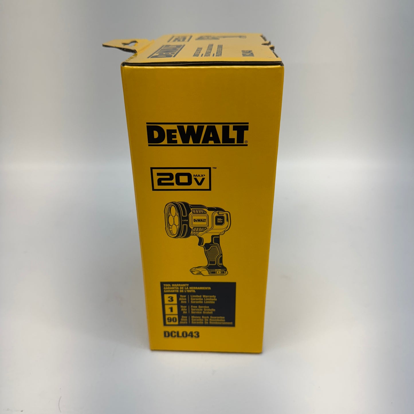 New DeWalt DCL043 20V MAX LED Spotlight
