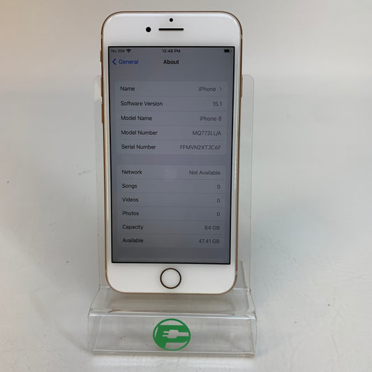 T-Mobile Apple iPhone 8 64GB 15.1 Gold MQ772LL/A