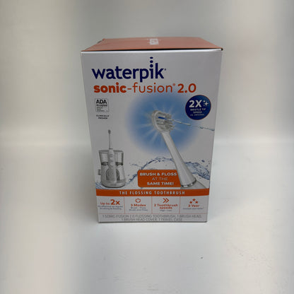 New Waterpik Sonic-Fusion 2.0 Electric Tootbrush SF-03W010-1