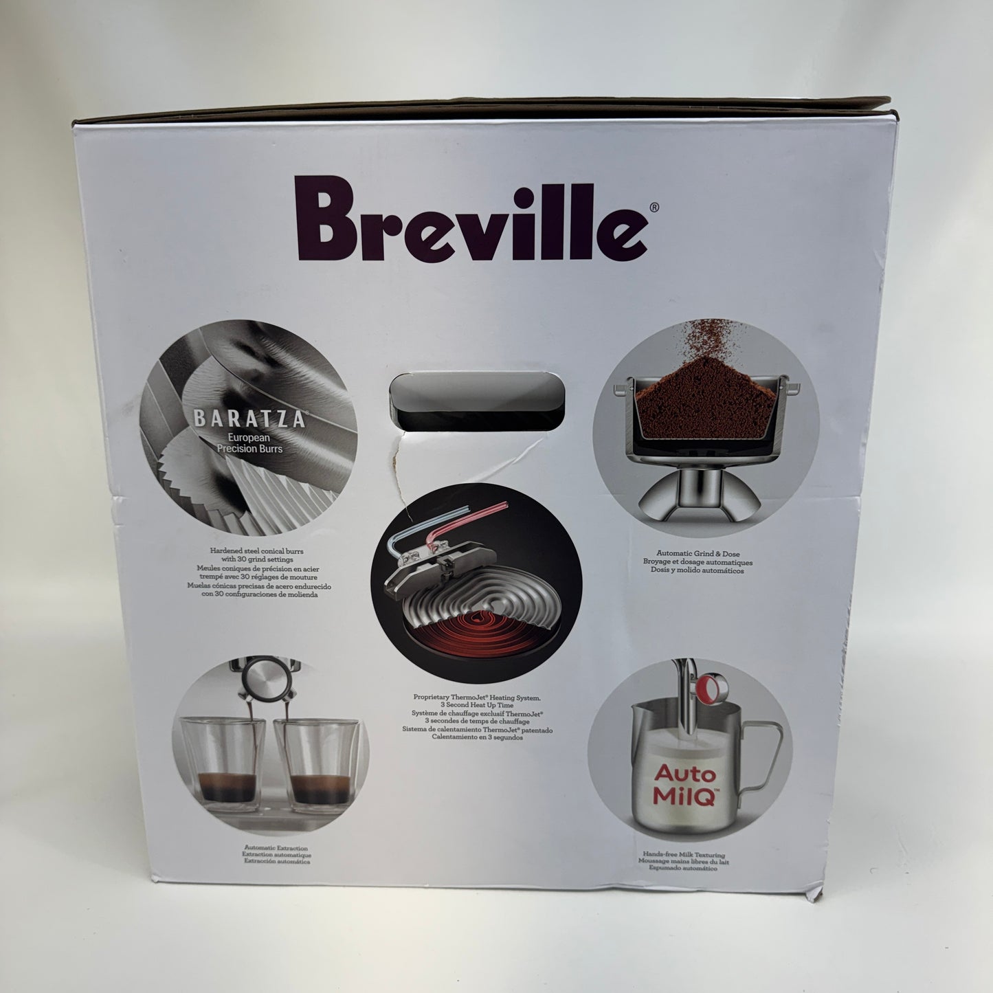 New Breville The Barista Touch Coffee Maker BES880BS