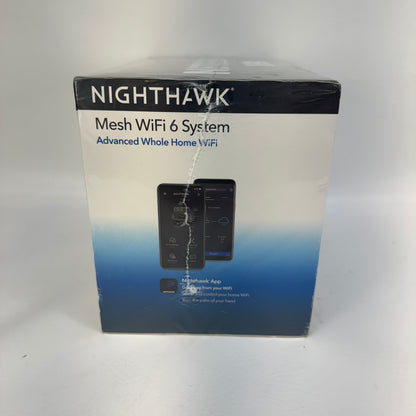 New Netgear Nighthawk Mesh Wifi 6 System MK6W