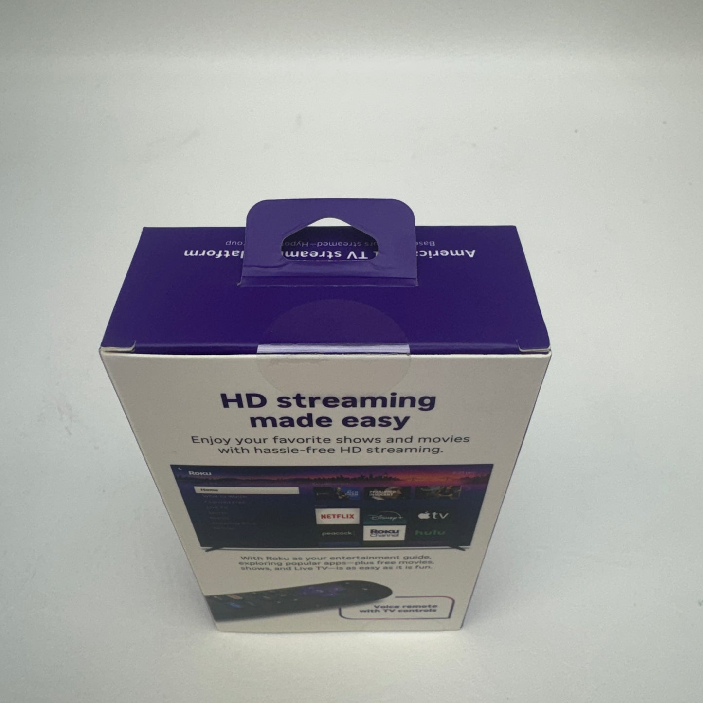 New Roku HD Streaming Stick Streaming Media Device Black 3840RW