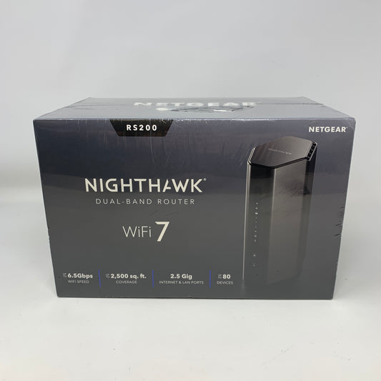 New NETGEAR Nighthawk Dual Band RS200 Dual Band Wifi Router