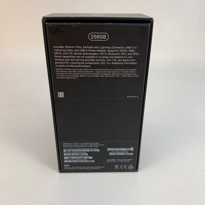 Unlocked Apple iPhone 11 Pro 256GB 18.6.2 Space Black MW9G2LL/A
