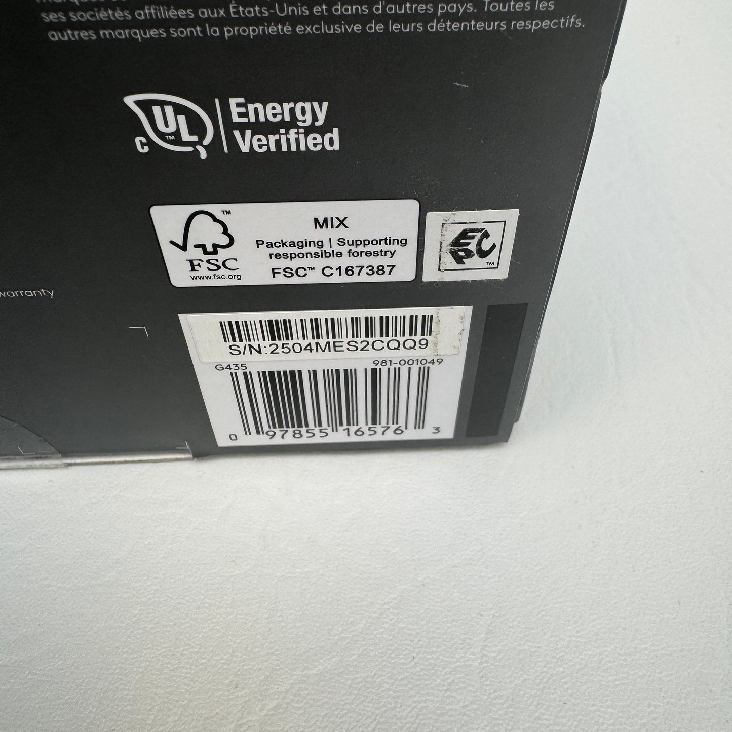 New Logitech G435 Lightspeed Gaming Headset AOO149