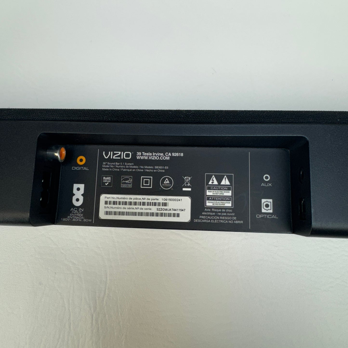 VIZIO M Series 5.1.2 Sound Bar Black M512A-H6