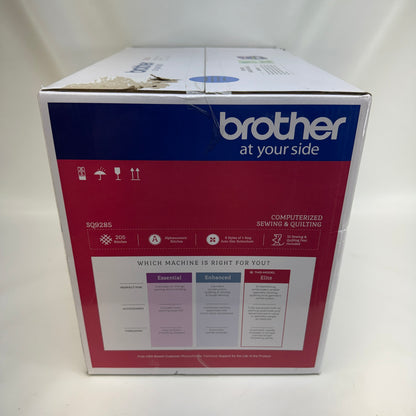 New Brother SQ9285 Computerized Quilting and Sewing Machine