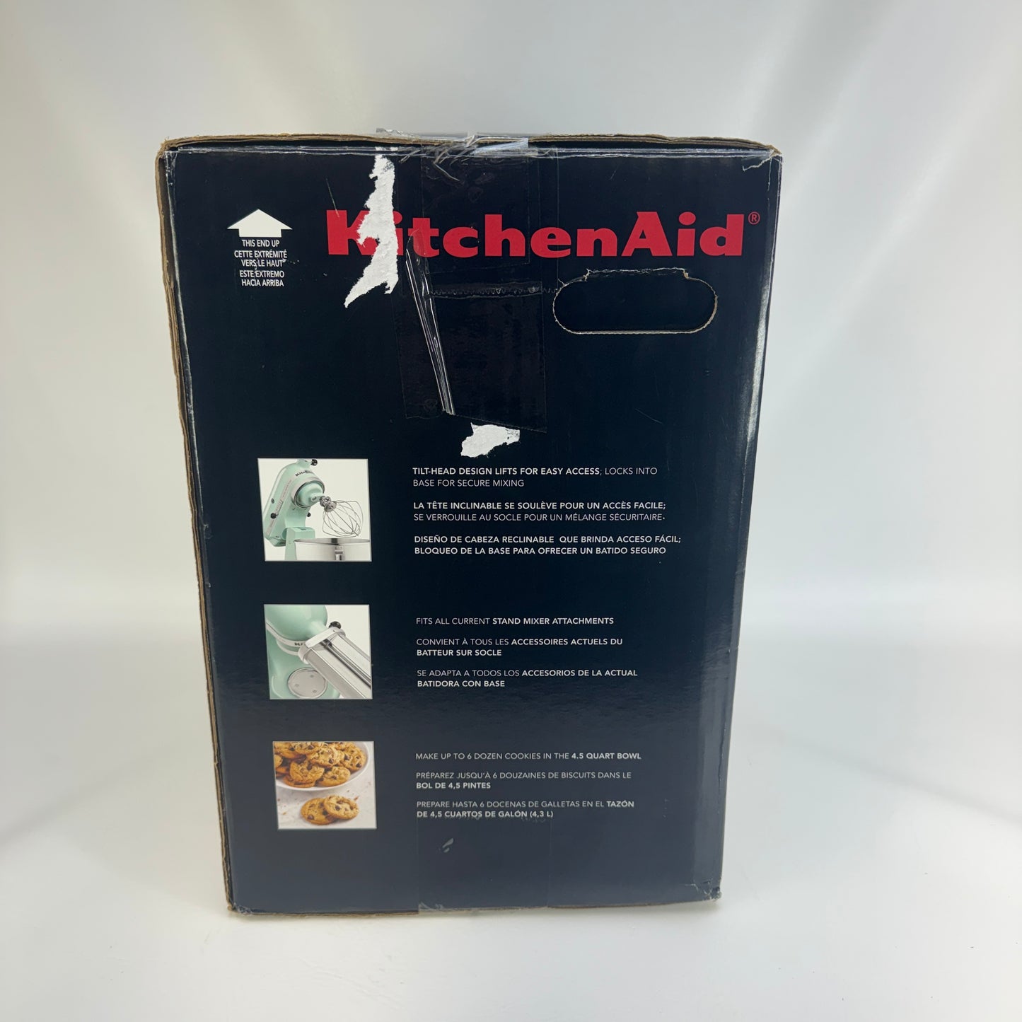 New KitchenAid Tilt Head Stand Mixer KSM96IC