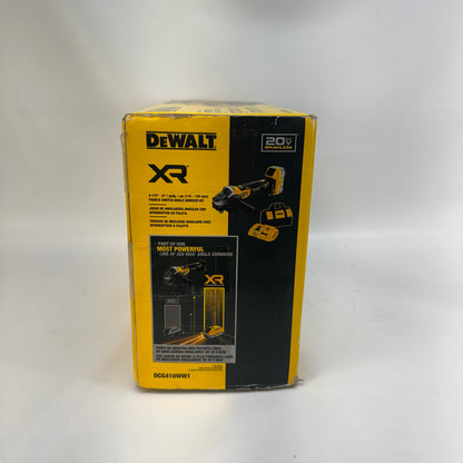 New DeWalt DCG410WW1 20V MAX Angle Grinder
