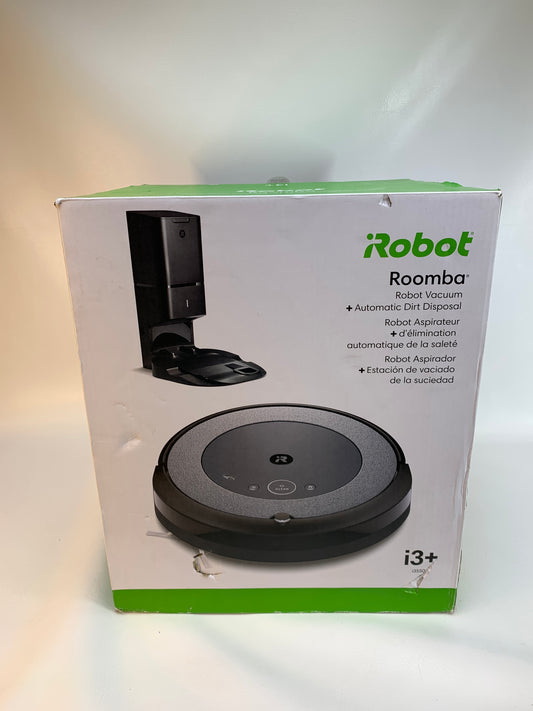New iRobot i3+ Robot Vacuum and Automatic Dirt Disposal 93550