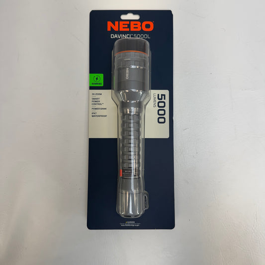 New Nebo Davinci 5000L Flashlight NEB-FLT-1030