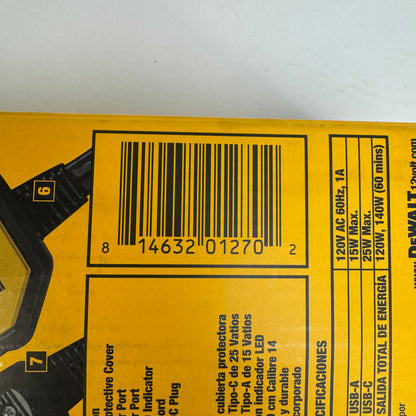 New DeWalt DXAEPI140 Power Inverter