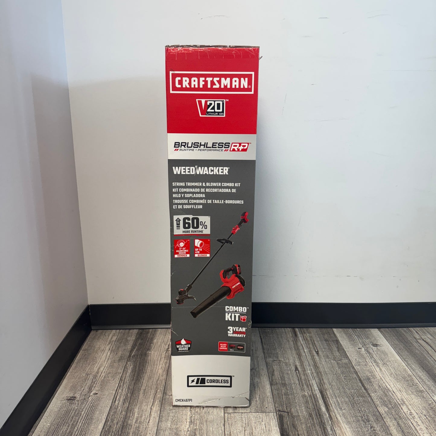 New Craftsman CMCK497P1 20V Weedwacker