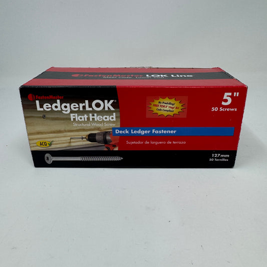 New FastenMaster LedgerLOK Flat Head Screws