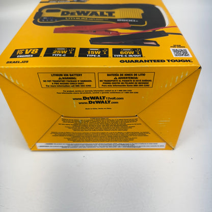 New DeWalt DXAELJ25 Lithium Jump Starter with USB Power Bank